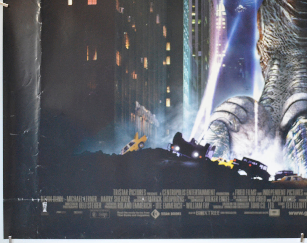 GODZILLA (Bottom Left) Cinema Quad Movie Poster 