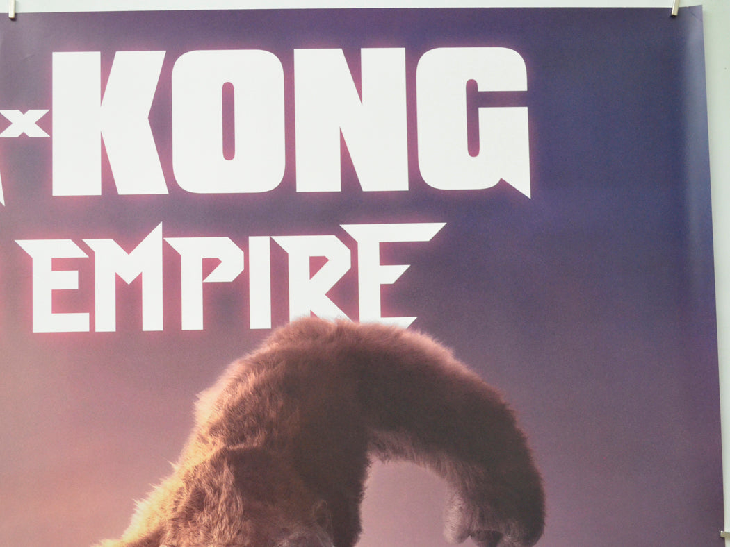 GODZILLA X KONG: THE NEW EMPIRE (Top Right) Cinema Quad Movie Poster 