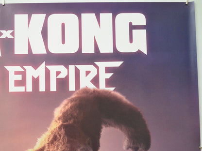 GODZILLA X KONG: THE NEW EMPIRE (Top Right) Cinema Quad Movie Poster 