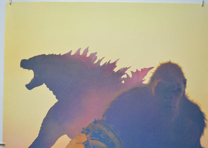 GODZILLA X KONG: THE NEW EMPIRE (Top Left) Cinema Quad Movie Poster 