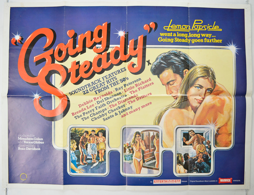 Going Steady  (a.k.a. Yotzim Kavua)  Original Quad Poster - Film Poster - Movie Poster 