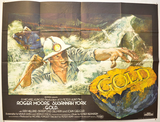 Gold Original Quad Poster - Film Poster - Movie Poster