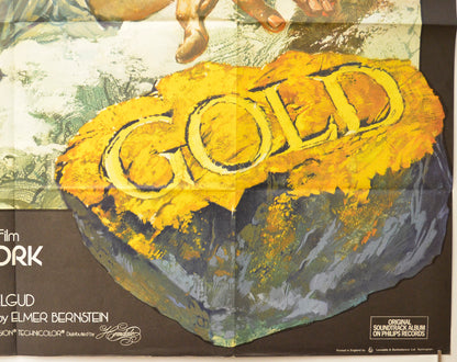 GOLD (Bottom Right) Cinema Quad Movie Poster 