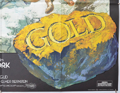 GOLD (Bottom Right) Cinema Quad Movie Poster 