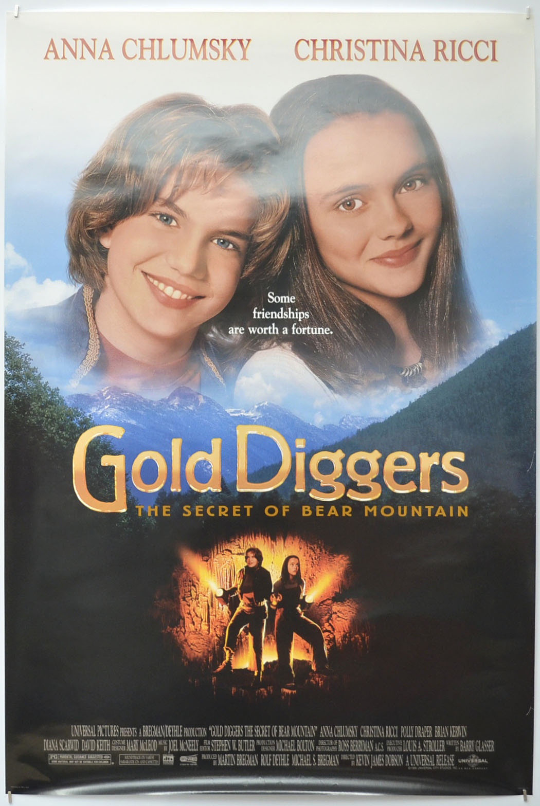 Gold Diggers: The Secret of Bear Mountain Original One Sheet Poster - Film Poster - Movie Poster