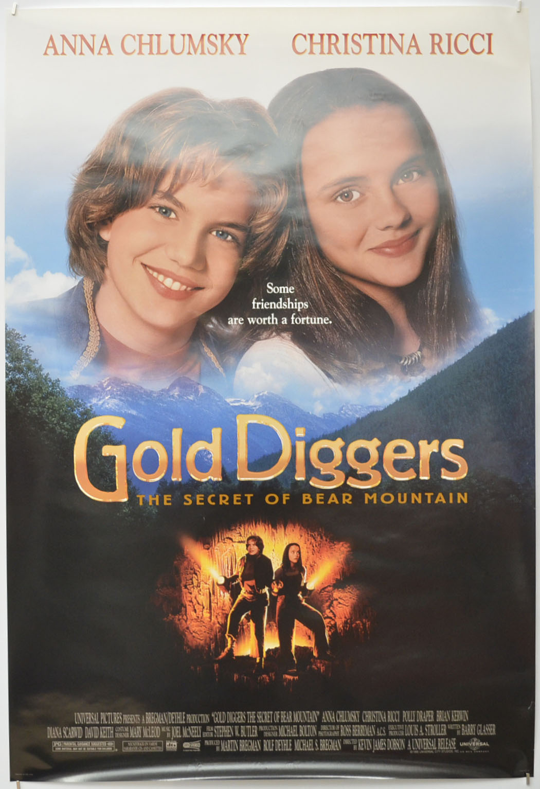 Gold Diggers: The Secret of Bear Mountain Original One Sheet Poster - Film Poster - Movie Poster