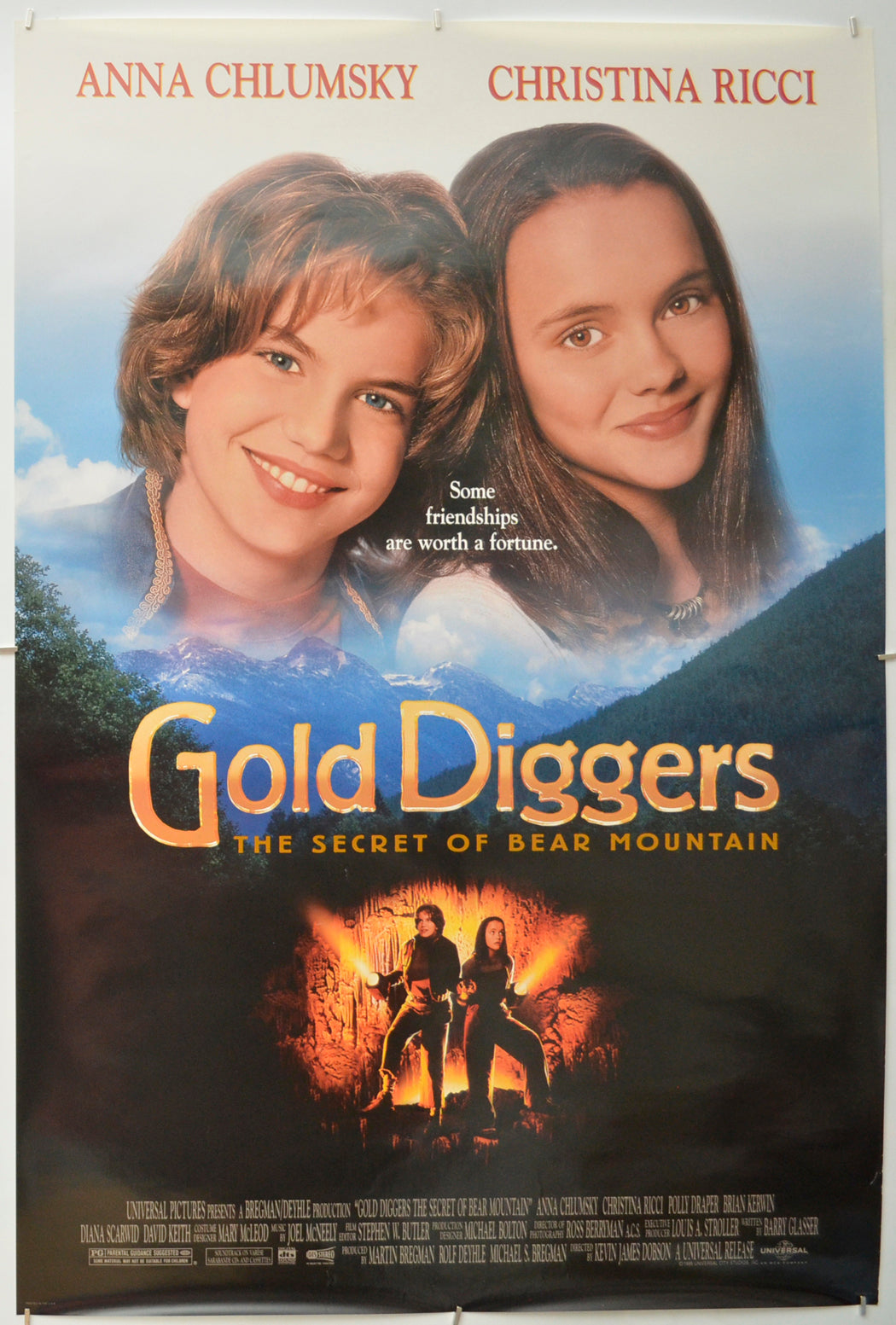 Gold Diggers: The Secret of Bear Mountain Original One Sheet Poster - Film Poster - Movie Poster