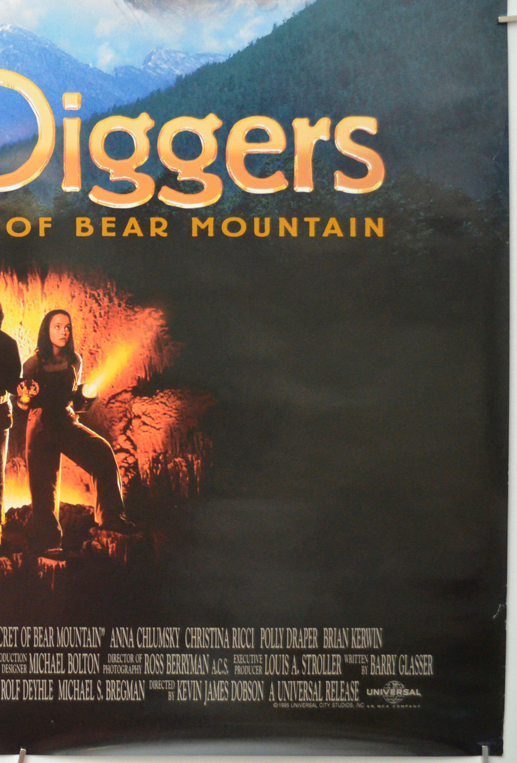 GOLD DIGGERS: THE SECRET OF BEAR MOUNTAIN (Bottom Right) Cinema One Sheet Movie Poster 