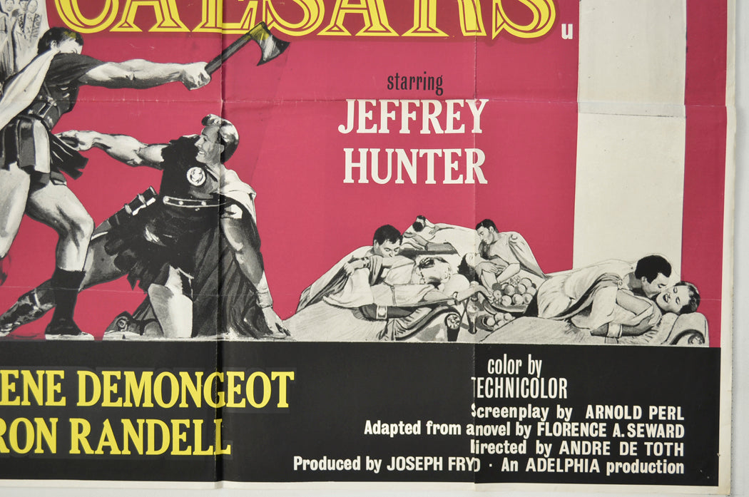 GOLD FOR THE CAESARS (Bottom Right) Cinema Quad Movie Poster 