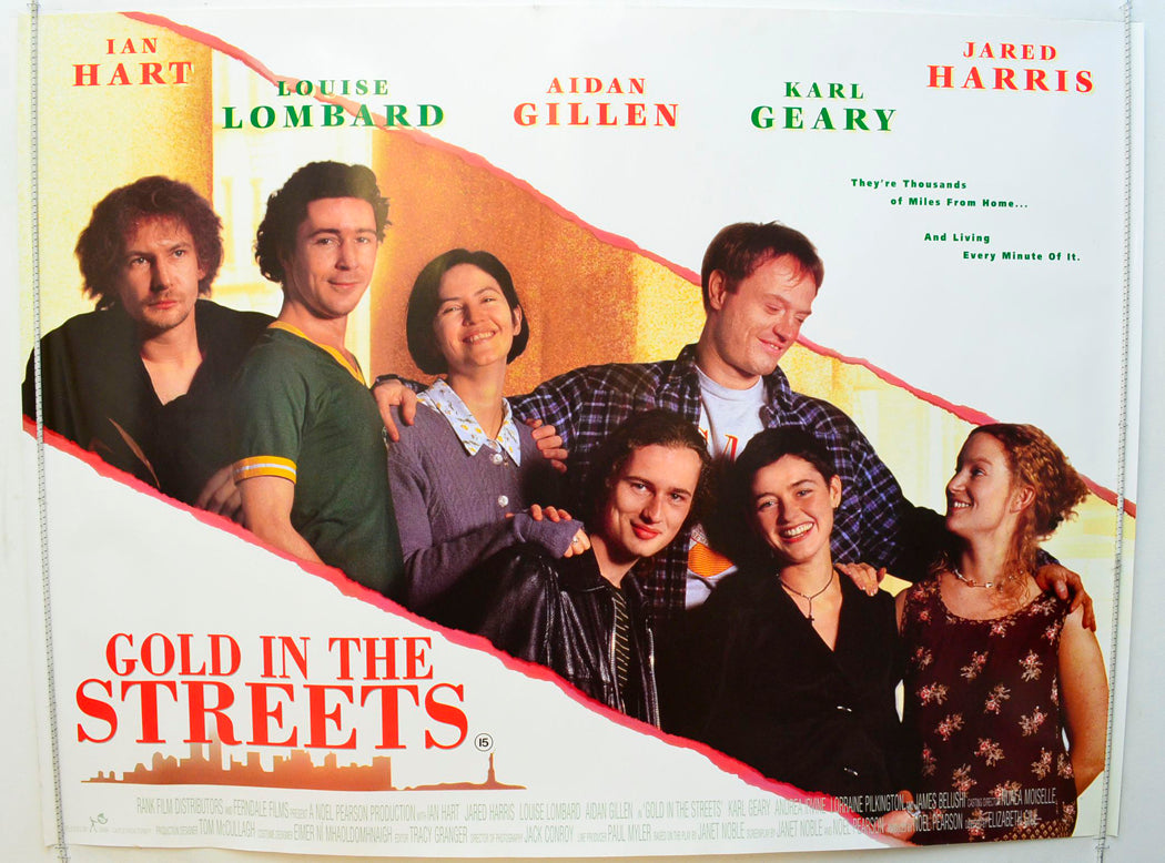 Gold In The Streets  Original British Quad Poster - Film Poster - Movie Poster