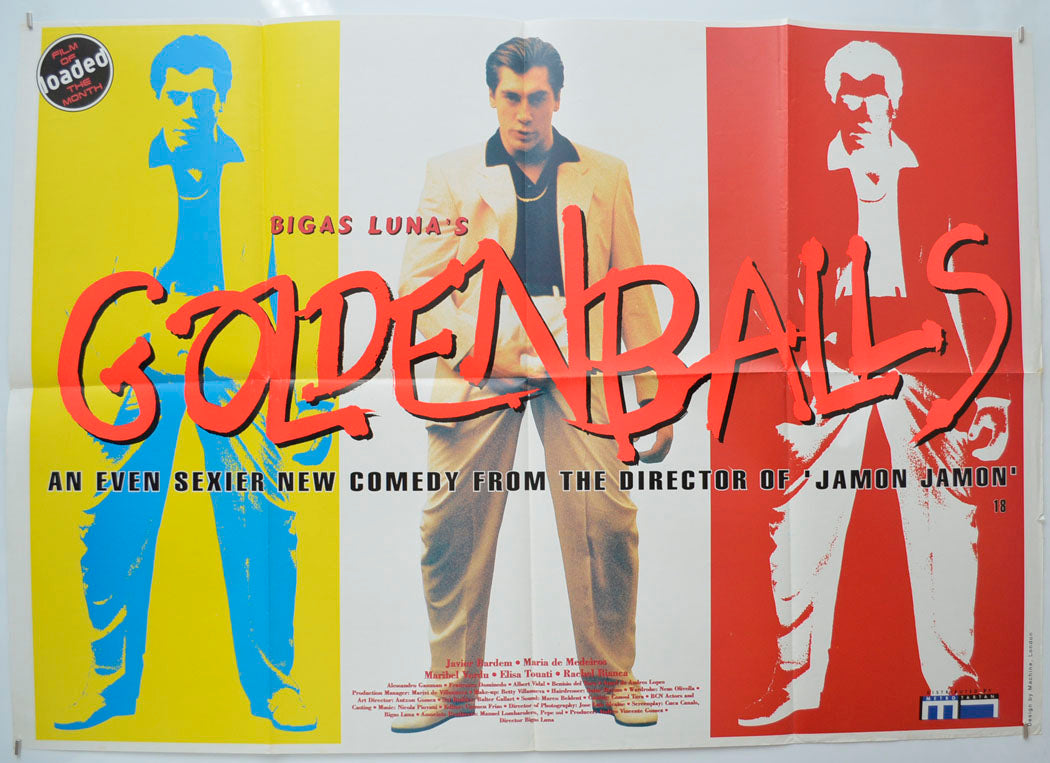 Golden Balls (a.k.a. Huevos de oro ) Original Quad Poster - Film Poster - Movie Poster