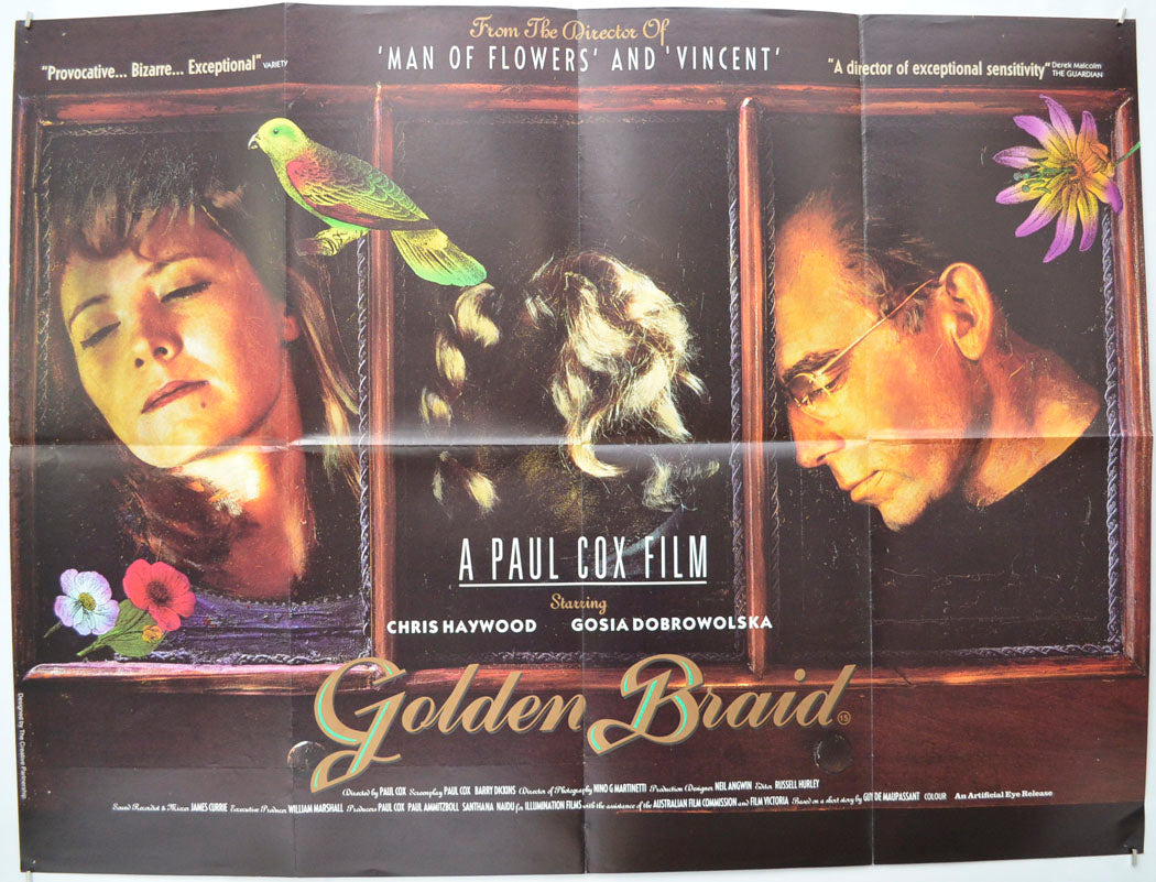 Golden Braid Original Quad Poster - Film Poster - Movie Poster