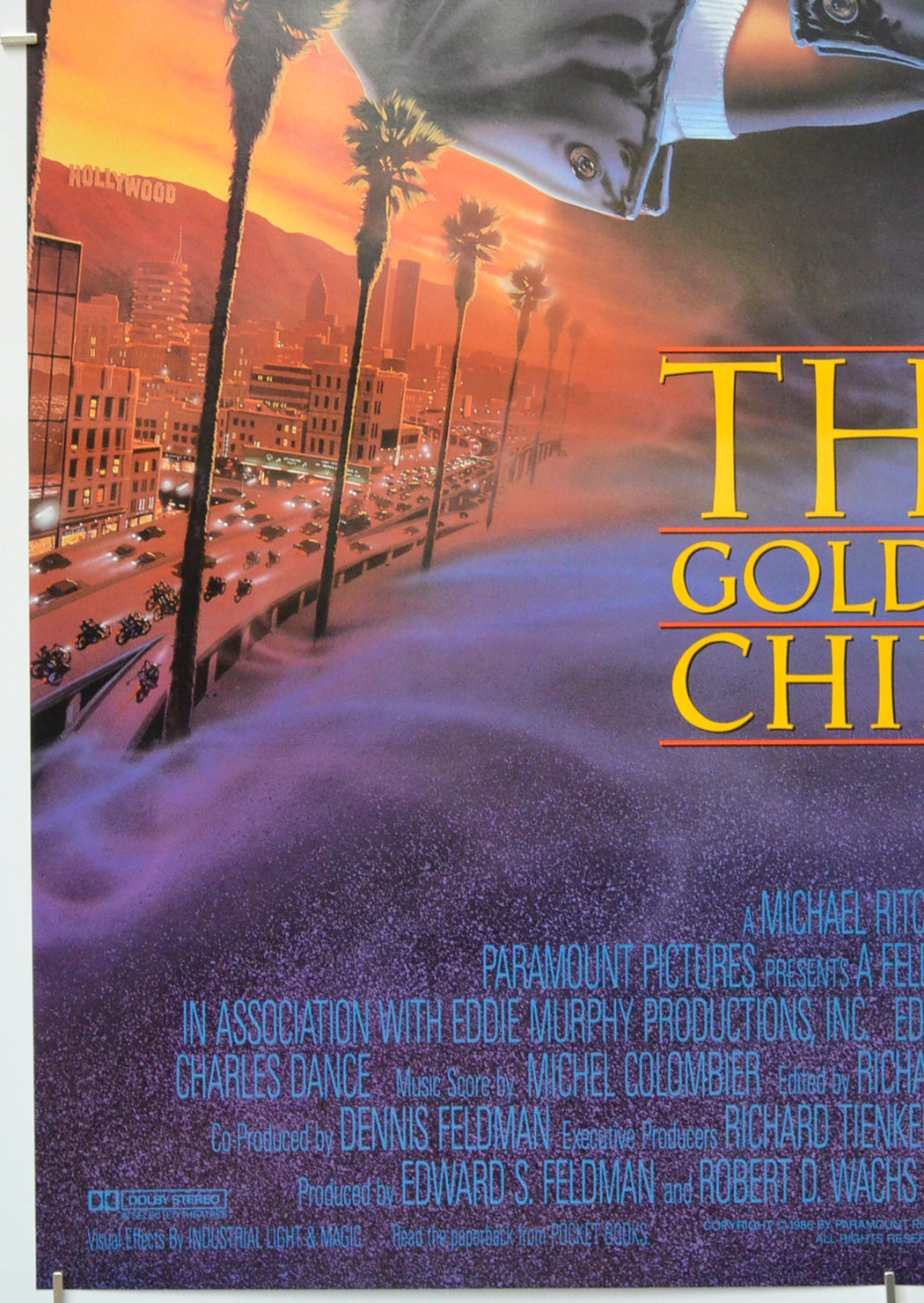 THE GOLDEN CHILD (Bottom Left) Cinema One Sheet Movie Poster 