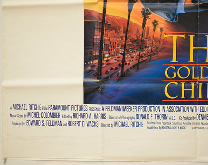 THE GOLDEN CHILD (Bottom Left) Cinema Quad Movie Poster 