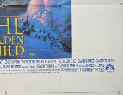 THE GOLDEN CHILD (Bottom Right) Cinema Quad Movie Poster 