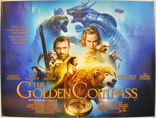 The Golden Compass  Original Quad Poster - Film Poster - Movie Poster