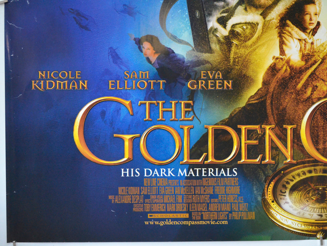 THE GOLDEN COMPASS (Bottom Left) Cinema Quad Movie Poster 