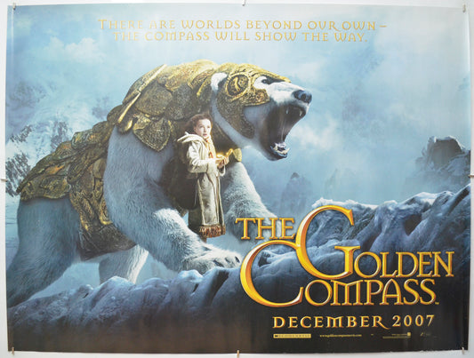 The Golden Compass (Teaser / Advance Version)  Original Quad Poster - Film Poster - Movie Poster