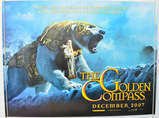 The Golden Compass   (Teaser / Advance Version) Original British Quad Poster - Film Poster - Movie Poster