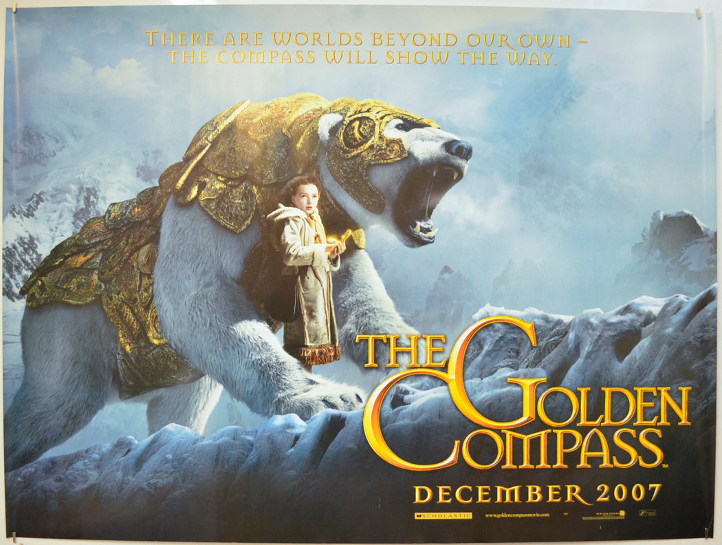 The Golden Compass  (Teaser / Advance Version) Original Quad Poster - Film Poster - Movie Poster