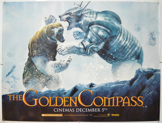 The Golden Compass (Teaser / Advance Version 2)  Original Quad Poster - Film Poster - Movie Poster