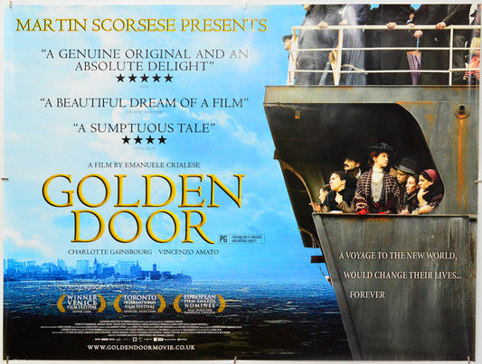 Golden Door - Original Quad Poster - Film Poster - Movie Poster