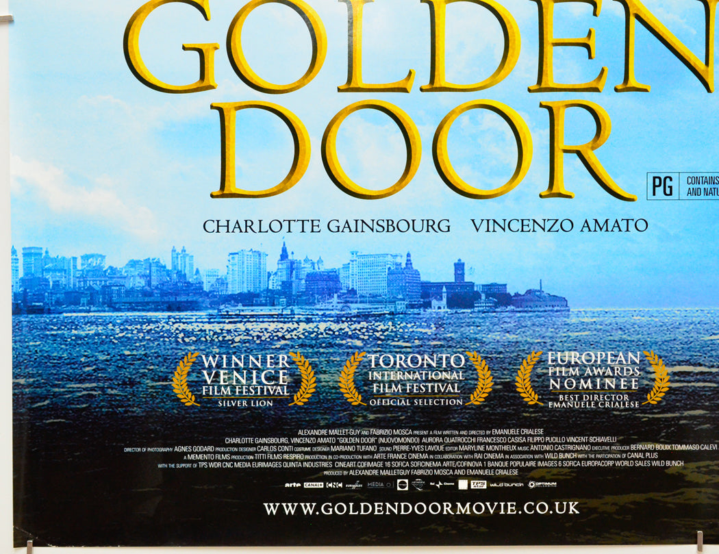 Golden Door (Bottom Left) Cinema Quad Movie Poster 