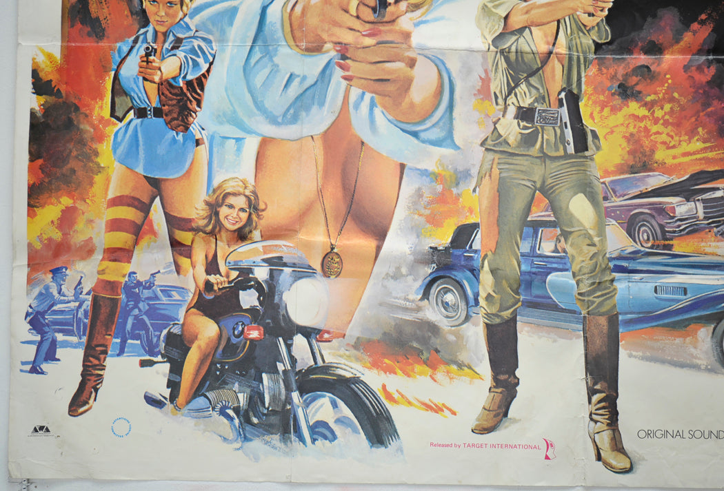 THE GOLDEN LADY (Bottom Left) Cinema Quad Movie Poster 