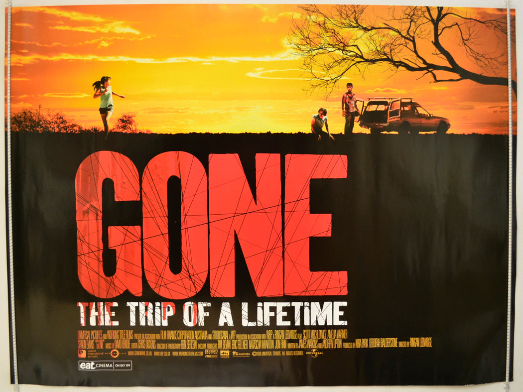 Gone  Original Quad Poster - Film Poster - Movie Poster