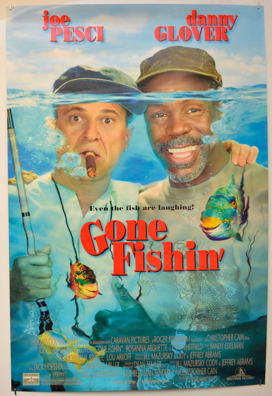 Gone Fishin'  Original One Sheet Poster - Film Poster - Movie Poster