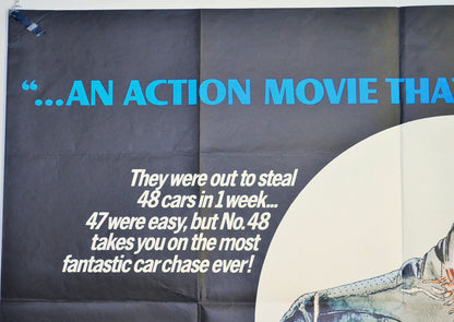 GONE IN 60 SECONDS (Top Left) Cinema Quad Movie Poster 