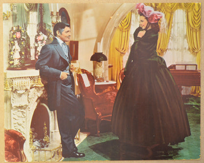 GONE WITH THE WIND (Card 2) Cinema Set of Colour FOH Stills / Lobby Cards 