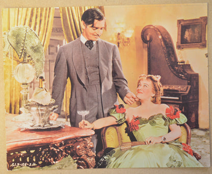 GONE WITH THE WIND (Card 5) Cinema Set of Colour FOH Stills / Lobby Cards 