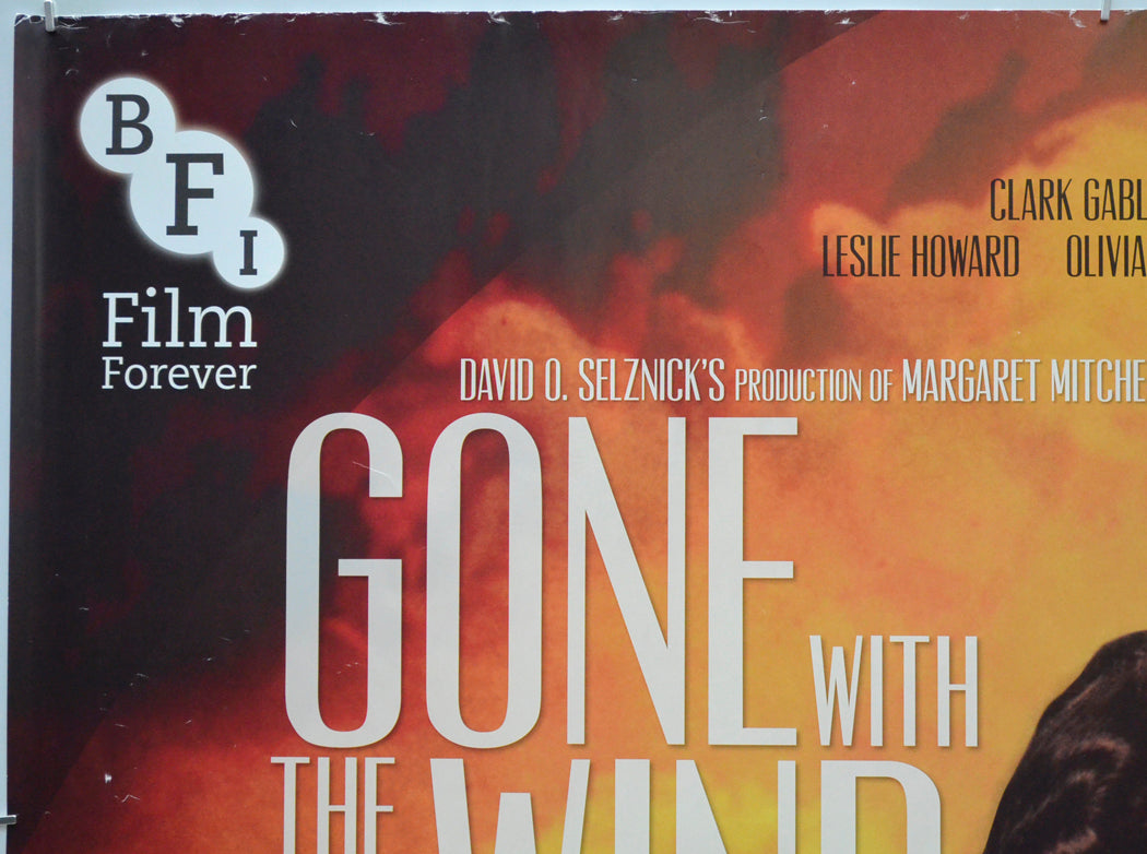 GONE WITH THE WIND (Top Left) Cinema Quad Movie Poster 