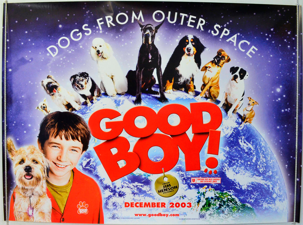 Good Boy Original British Quad Poster - Film Poster - Movie Poster 