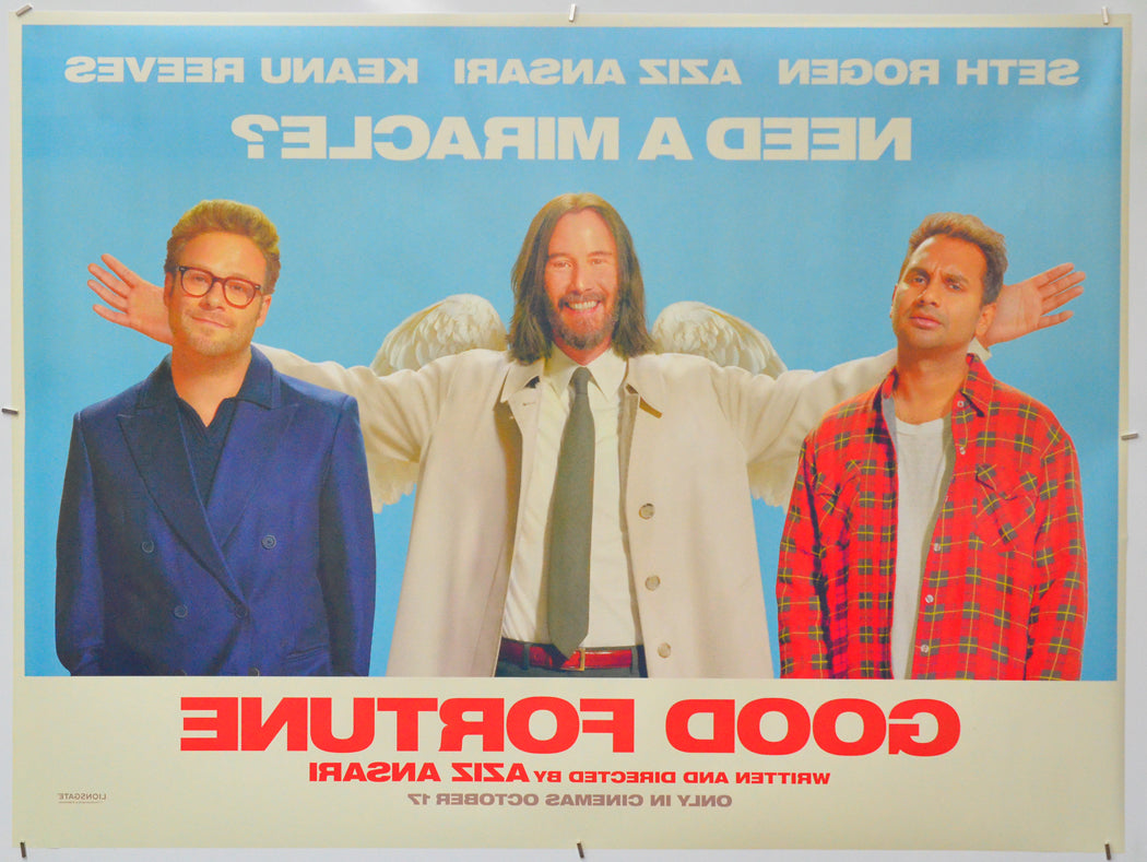 Good Fortune (Back) Cinema Quad Movie Poster 