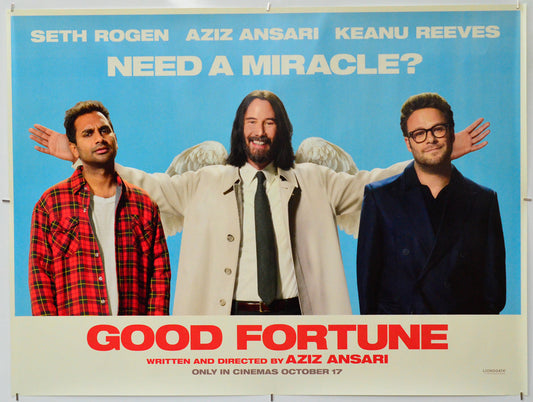Good Fortune - Original Quad Poster - Film Poster - Movie Poster