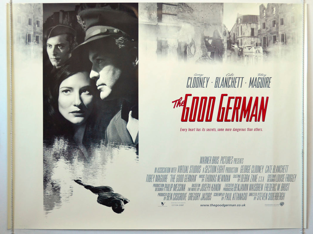 The Good German Original British Quad Poster - Movie Poster