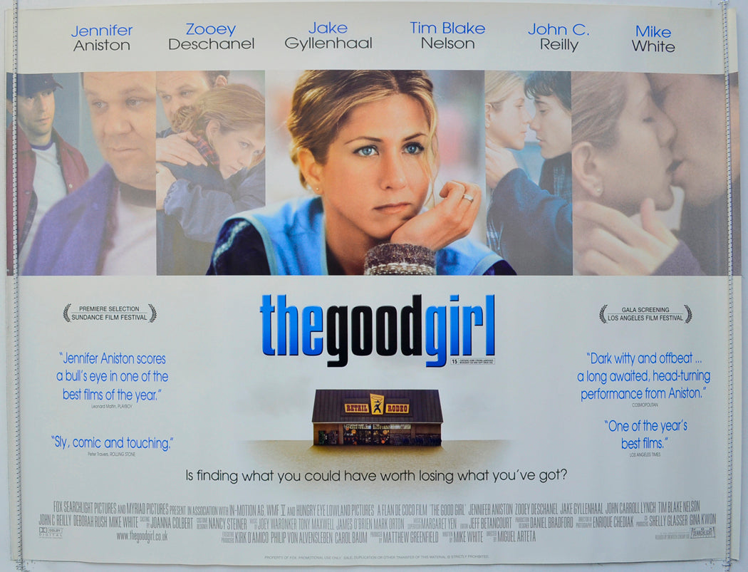 The Good Girl  Original British Quad Poster - Film Poster - Movie Poster 