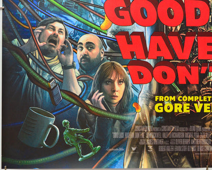 Good Luck, Have Fun, Don't Die (Bottom Left) Cinema Quad Movie Poster 