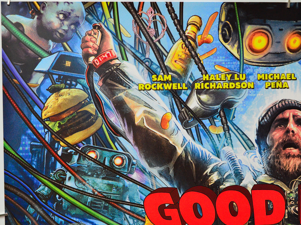 Good Luck, Have Fun, Don't Die (Top Left) Cinema Quad Movie Poster 