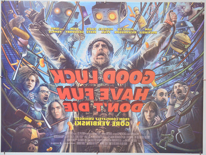 Good Luck, Have Fun, Don't Die (Back) Cinema Quad Movie Poster 