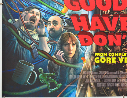 Good Luck, Have Fun, Don't Die (Bottom Left) Cinema Quad Movie Poster 