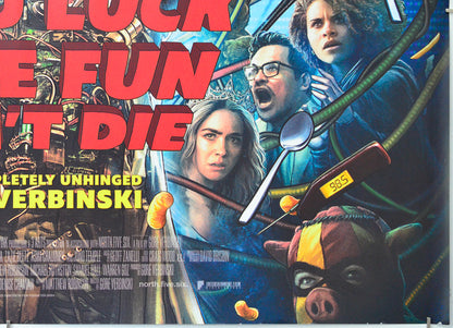 Good Luck, Have Fun, Don't Die (Bottom Right) Cinema Quad Movie Poster 