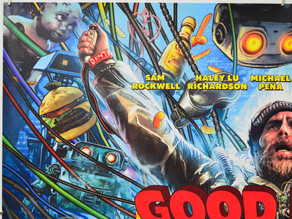 Good Luck, Have Fun, Don't Die (Top Left) Cinema Quad Movie Poster 