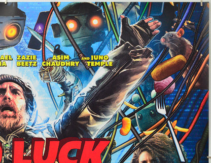 Good Luck, Have Fun, Don't Die (Top Right) Cinema Quad Movie Poster 