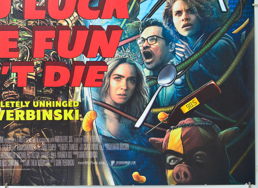 Good Luck, Have Fun, Don't Die (Bottom Right) Cinema Quad Movie Poster 