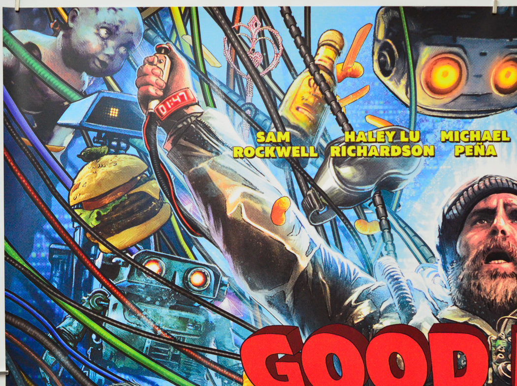 Good Luck, Have Fun, Don't Die (Top Left) Cinema Quad Movie Poster 