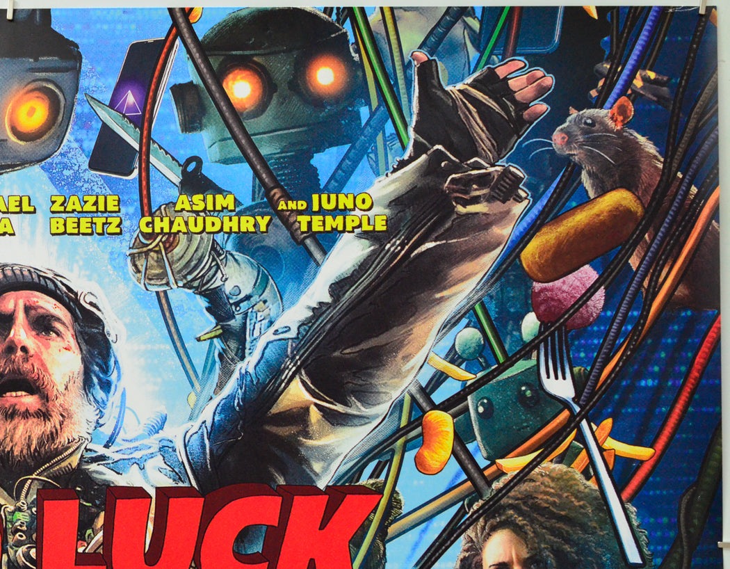 Good Luck, Have Fun, Don't Die (Top Right) Cinema Quad Movie Poster 