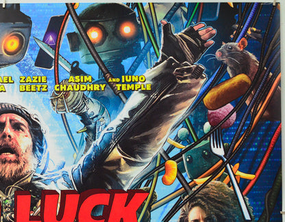 Good Luck, Have Fun, Don't Die (Top Right) Cinema Quad Movie Poster 